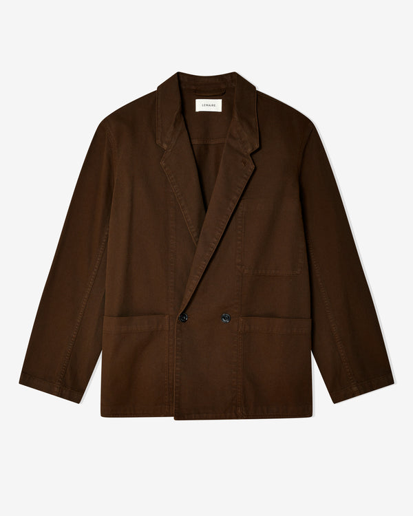 Lemaire - Men's Workwear Blazer - (Espresso)