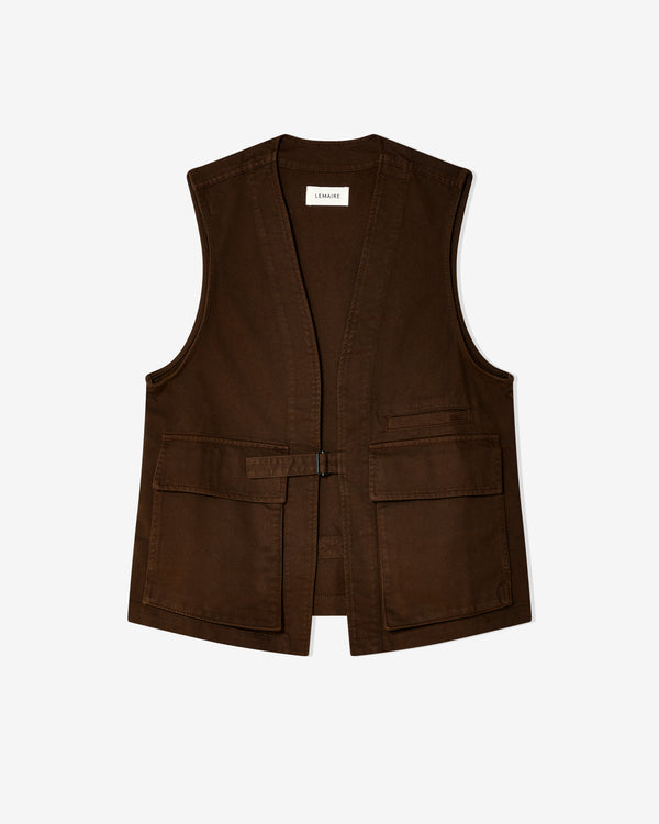 Lemaire - Men's Utility Gillet - (Espresso)