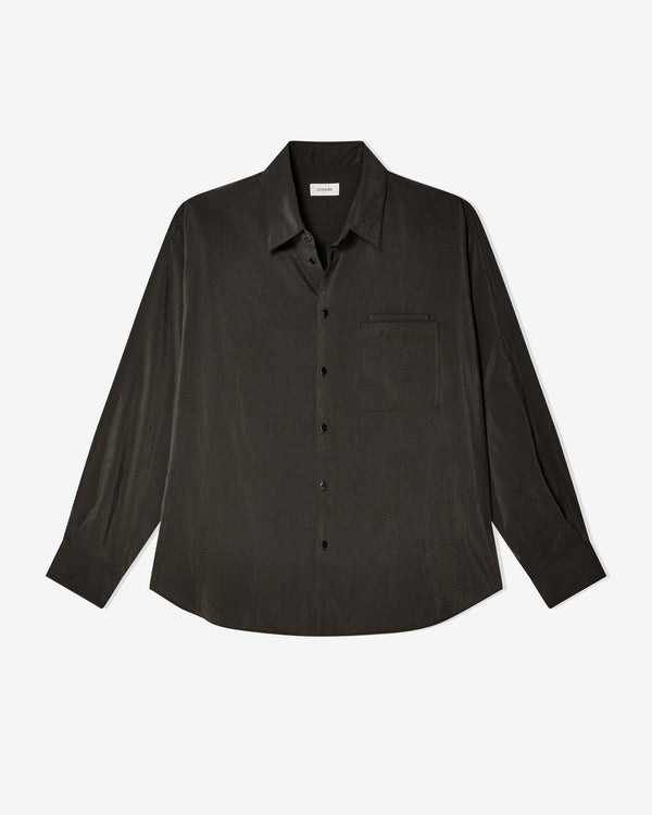 Lemaire - Men's Relaxed Shirt - (Dark Espresso)