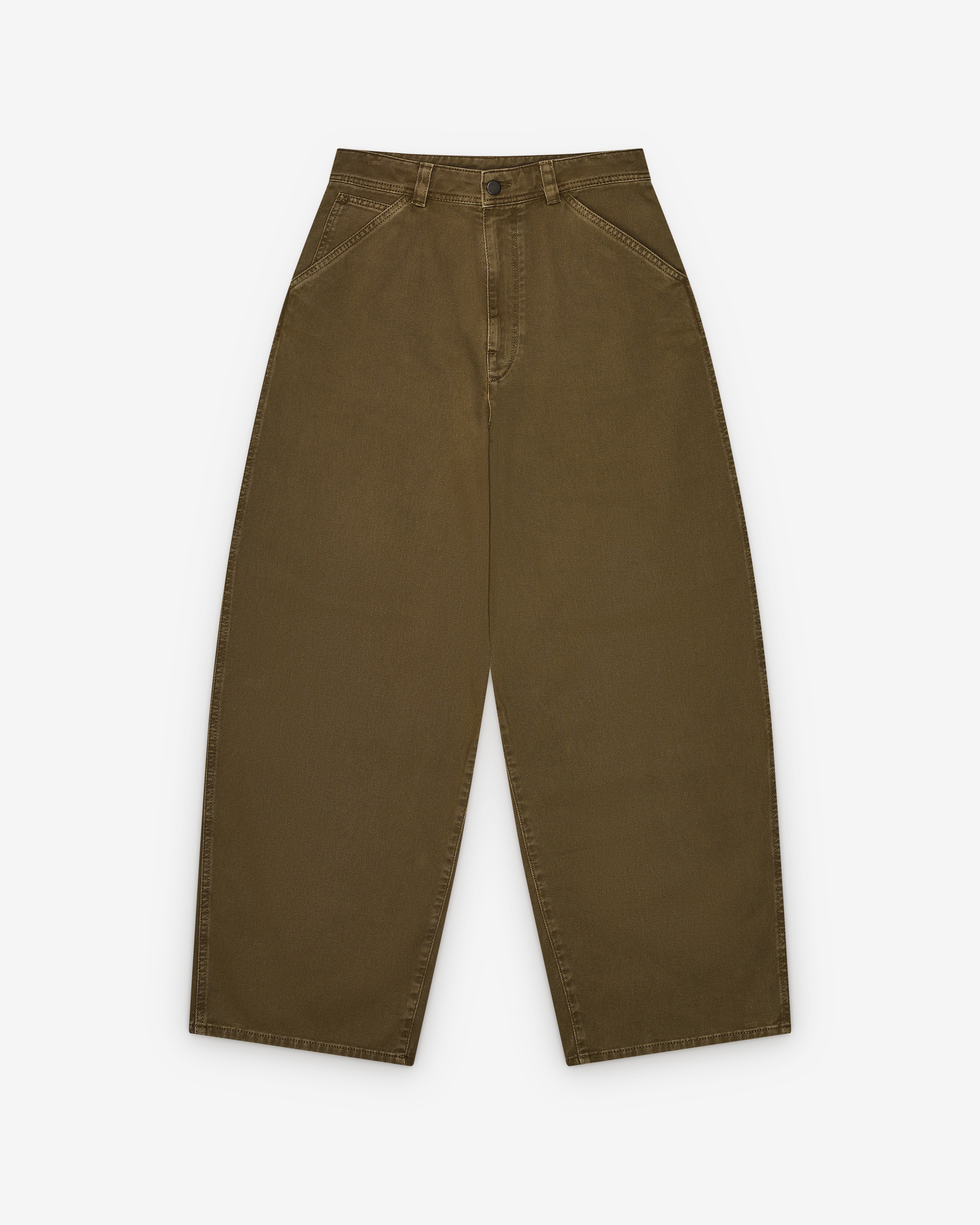 Lemaire: Women's Large Pants (Moss Green) | DSMNY E-SHOP