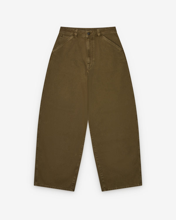 Lemaire - Women's Large Pants - (Moss Green)