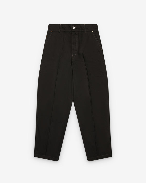 Lemaire - Men's Maxi Barrel Workwear Pants - (Black)