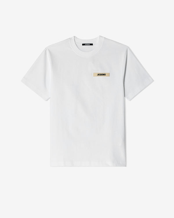 Jacquemus - Men's Le T-Shirt Gros Grain - (White)