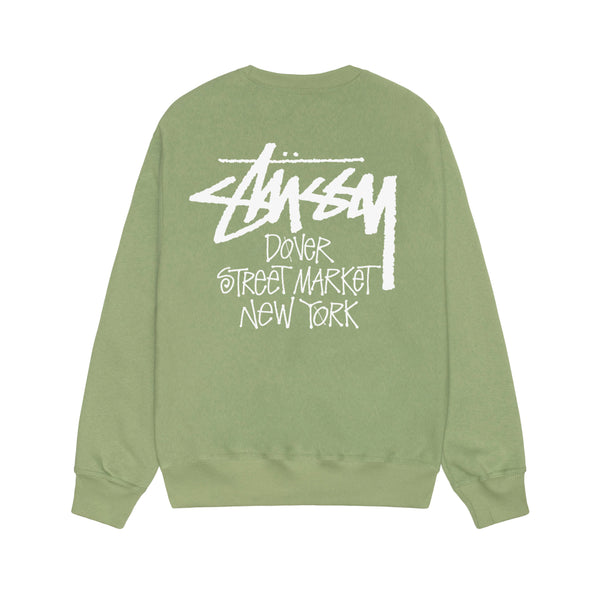 Stüssy - DSM New York Crew - (Moss)