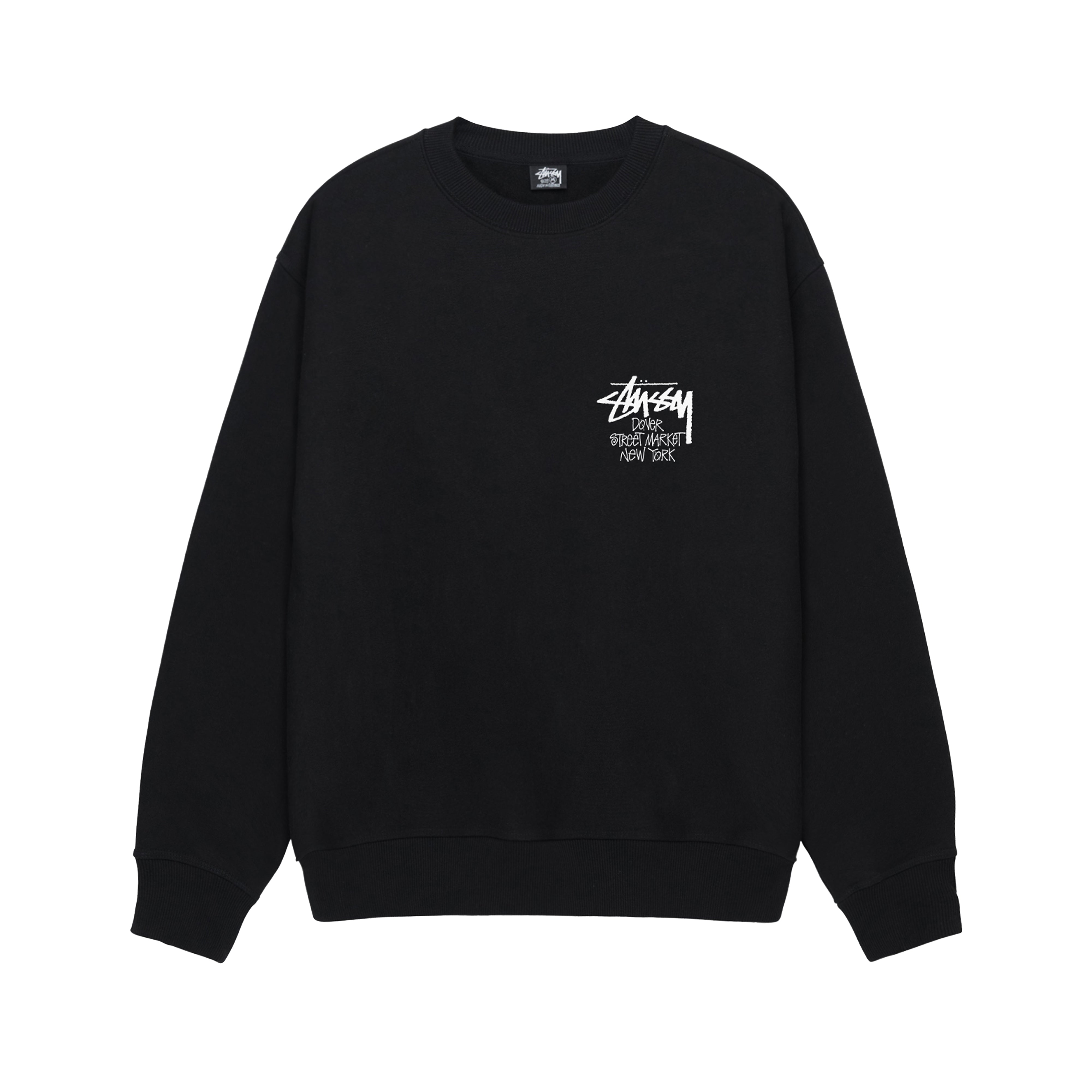 Stüssy - Men's DSM New York Crew - (Black) – DSMNY E-SHOP