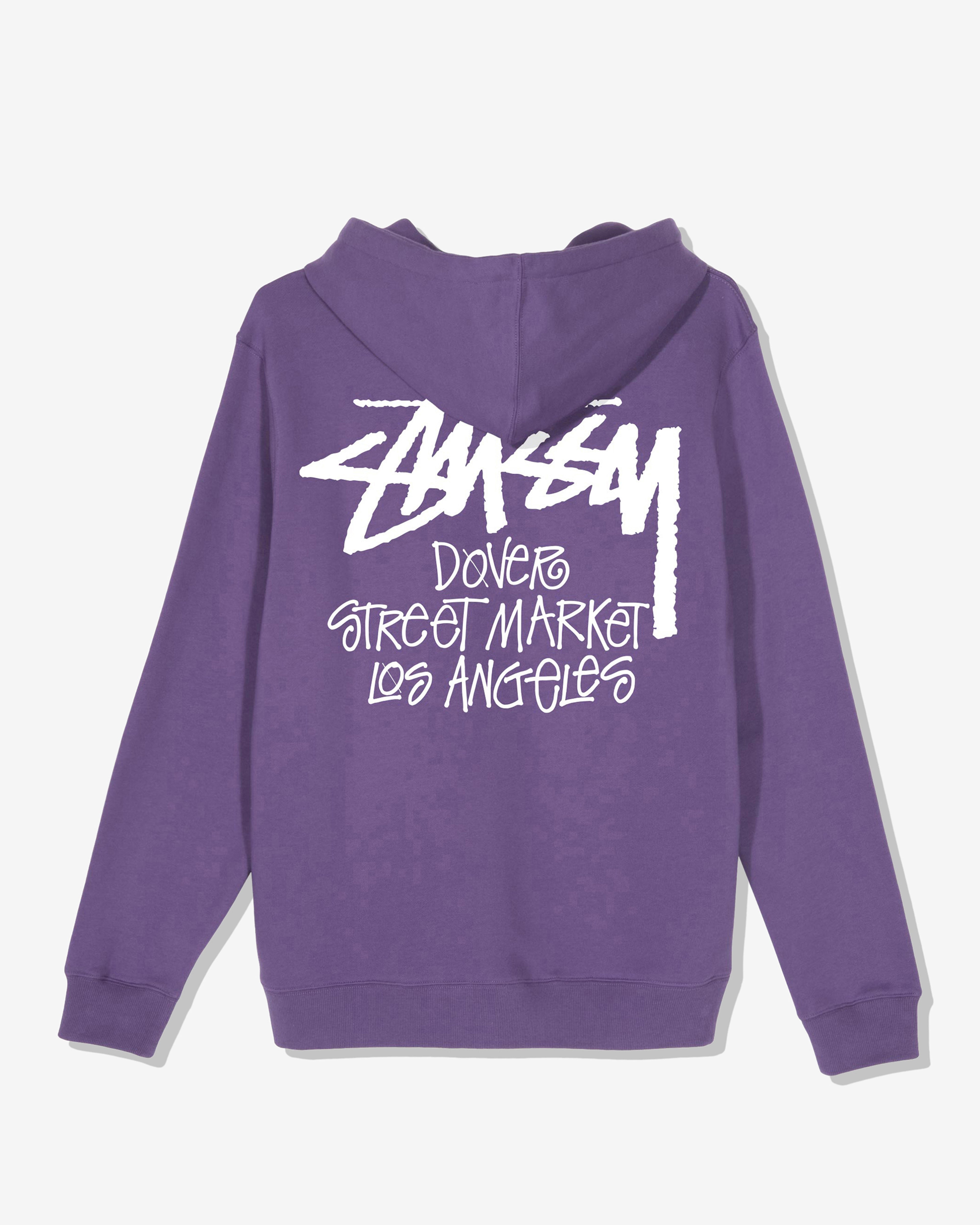 Stüssy: Men's DSM Los Angeles Hood (Purple) | DSMNY E-SHOP