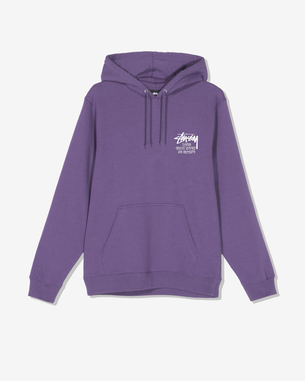 Stüssy - Men's DSM Los Angeles Hood - (Purple)