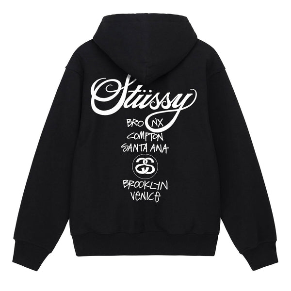 Stüssy - DSM Men's World Tour Hoodie - (Black)