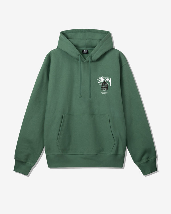 Stüssy - Men's DSM World Tour Hood - (Green)