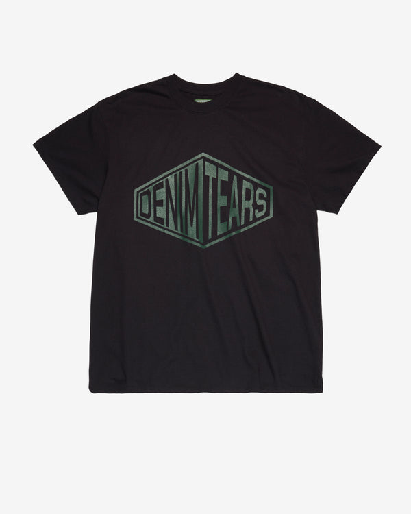 Denim Tears - Men's 3D Box Logo Short Sleeve Tee - (Black)