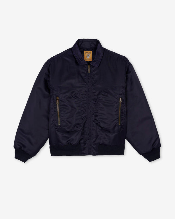 Brain Dead - Men's 3D Flight Jacket - (Navy)