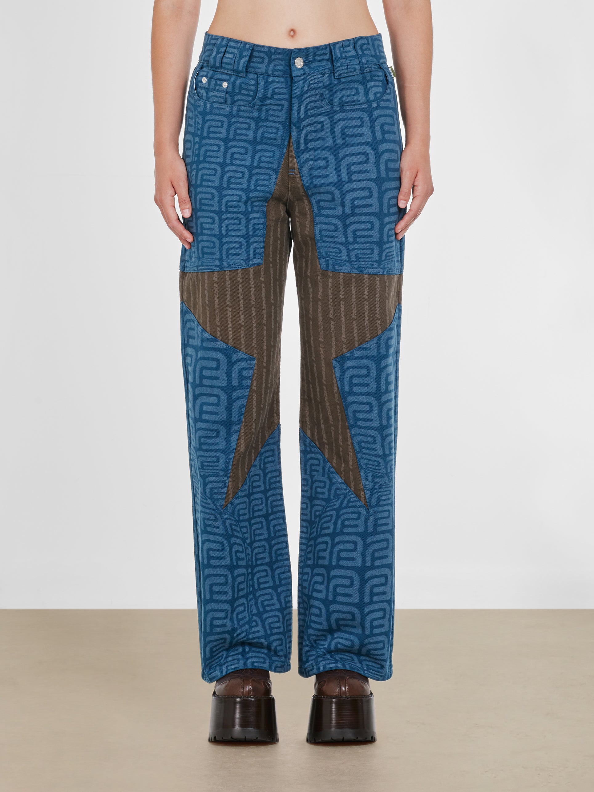 Heaven By Marc Jacobs - Women’s Barragan Star Pant - (Blue)