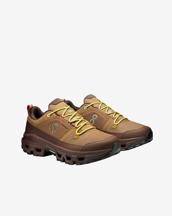 On Running - Men's Sky High Farm Cloudrock Low WP Sneakers - (Sphinx/Chestnut)