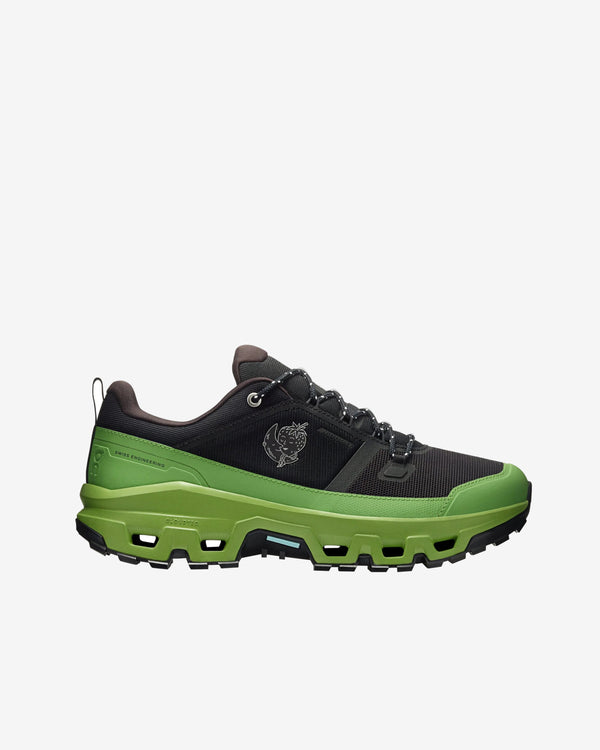 On Running - Men's Sky High Farm Cloudrock Low WP Sneakers - (Black/Celery)