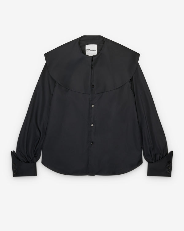 Noir Kei Ninomiya - Women's Oversized Collar Blouse - (Black)