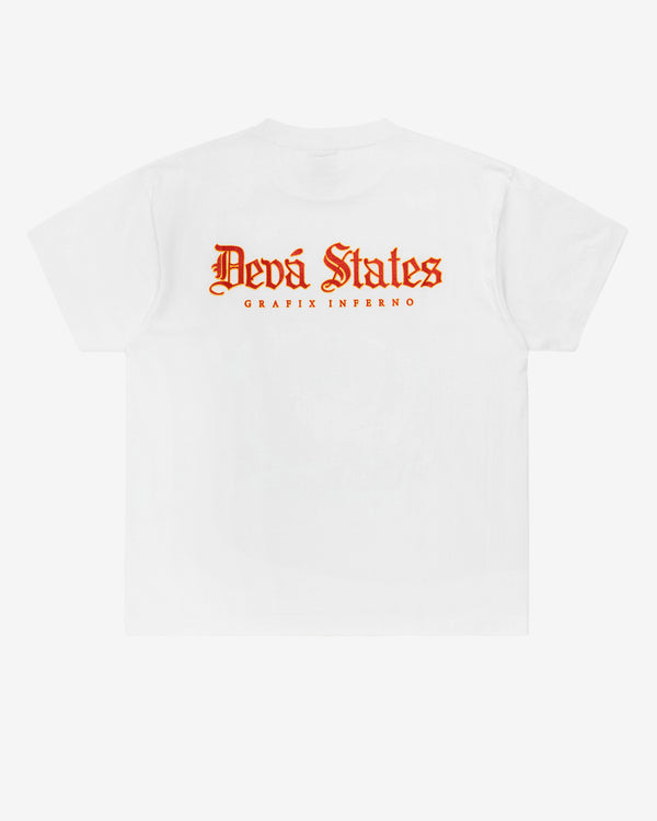 Deva States - Horns Tee - (White)