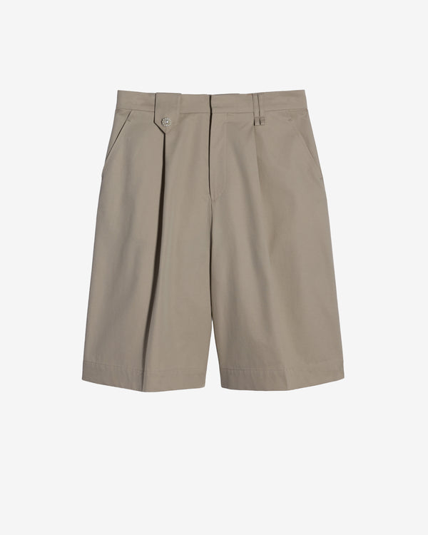 Simone Rocha - Men's Tailored Wide Leg Shorts - (Stone)