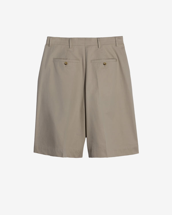 Simone Rocha - Men's Tailored Wide Leg Shorts - (Stone)