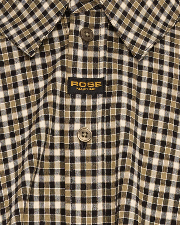 Martine Rose - Men's Short Sleeve Boxy Wrap Shirt - (Black)