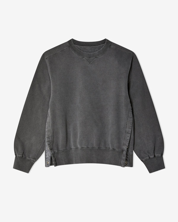 Sacai - Men's Garment Dye Cotton Jersey Pullover - (Black)