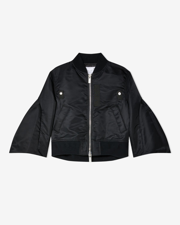 Sacai - Women's Nylon Twill Blouson - (Black)