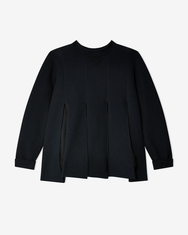 Sacai - Women's Chiffon Sponge Pullover - (Black)