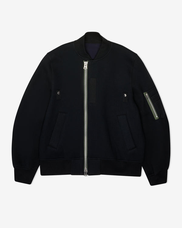 Sacai - Men's Sponge Sweat Blouson - (Black)