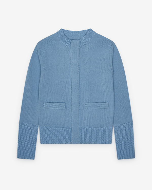 Sacai - Women's Wool Knit Cardigan - (Blue)