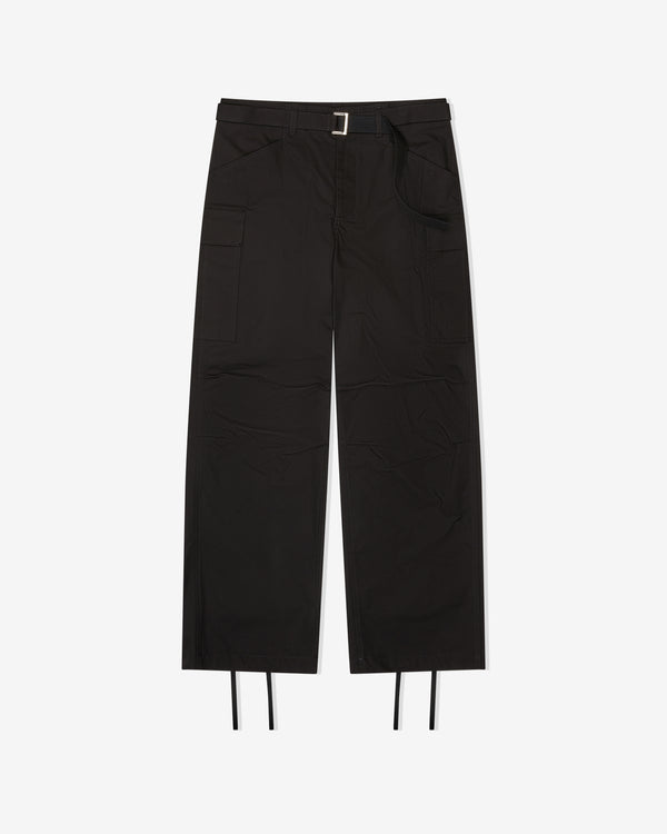 Sacai - Men's Rip Stop Pants - (Black)