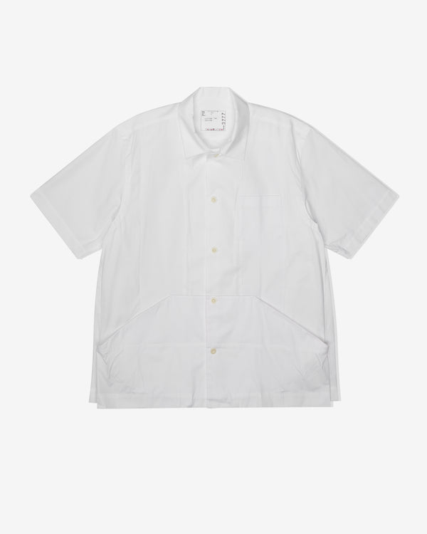 Sacai - Men's Poplin Shirt - (Off White)