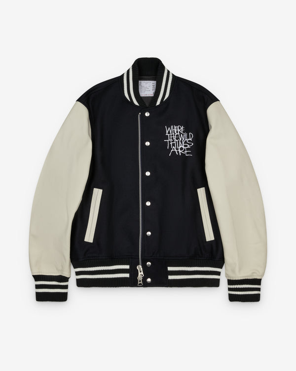 Sacai - Men's Where The Wild Things Are Blouson - (Navy/Off White)