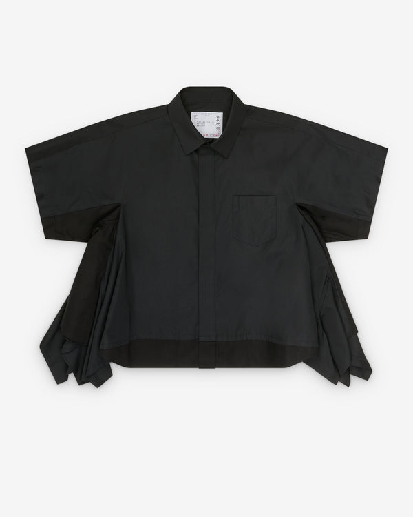 Sacai - Women's Poplin Shirt - (Black)