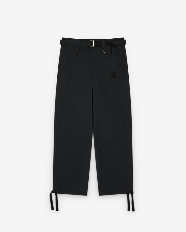 Sacai - Men's Weathercloth Pants - (Black)