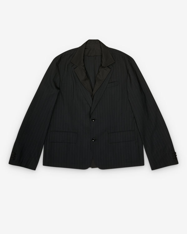 Sacai - Men's Chalk Stripe Jacket - (Black)