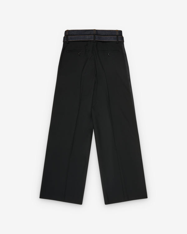 Sacai - Women's Denim Pants - (Black/Indigo)
