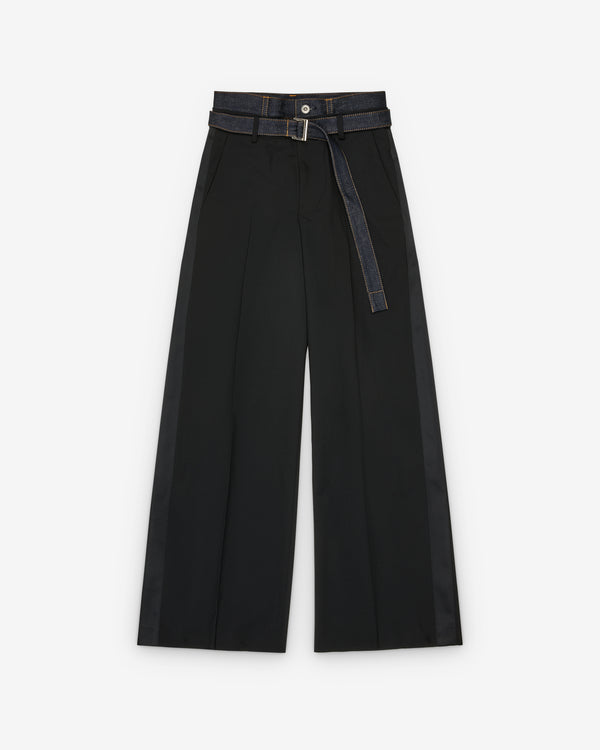 Sacai - Women's Denim Pants - (Black/Indigo)