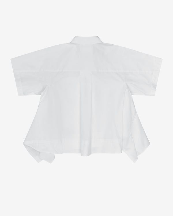 Sacai - Women's Poplin Shirt - (Off White)