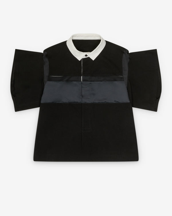 sacai - Women's Cotton Jersey Pullover - (Black)