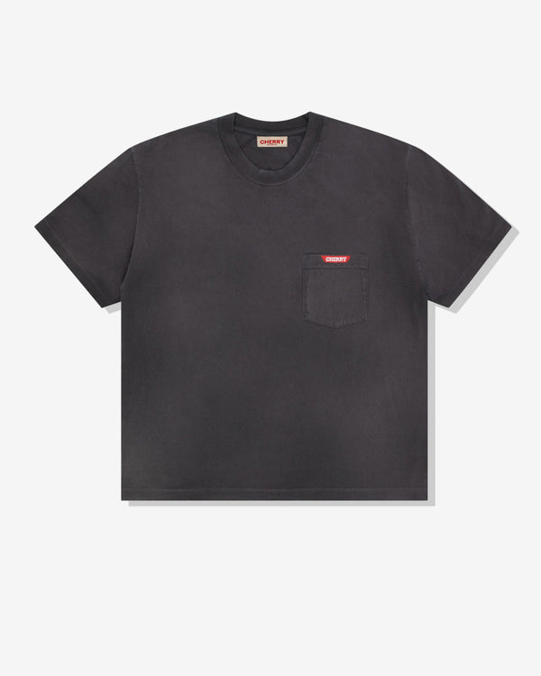 Cherry LA - Men's Boxy Pocket T-Shirt - (Black)