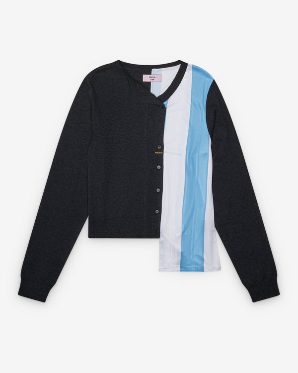 Martine Rose - Women's Hybrid Football Cardigan - (Grey)