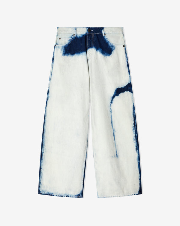 Charles Jeffrey -  Men's Wide Leg Jeans - (White)