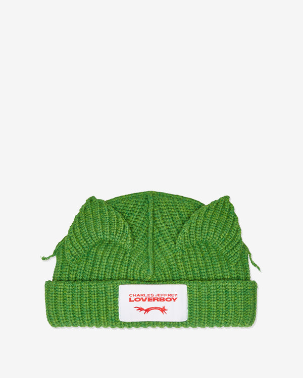 Charles Jeffrey - Men's Chunky Ears Beanie - (Green)