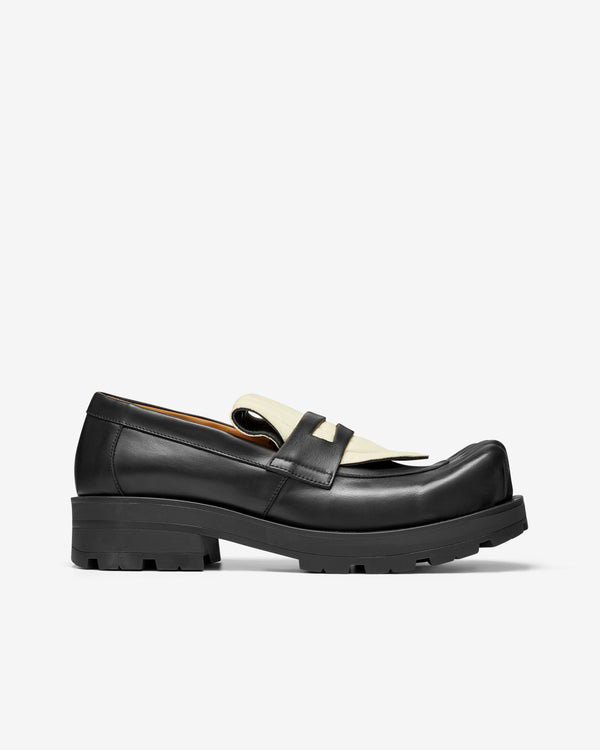 Charles Jeffrey - Men's Banana Moccasin Moggies - (Black)