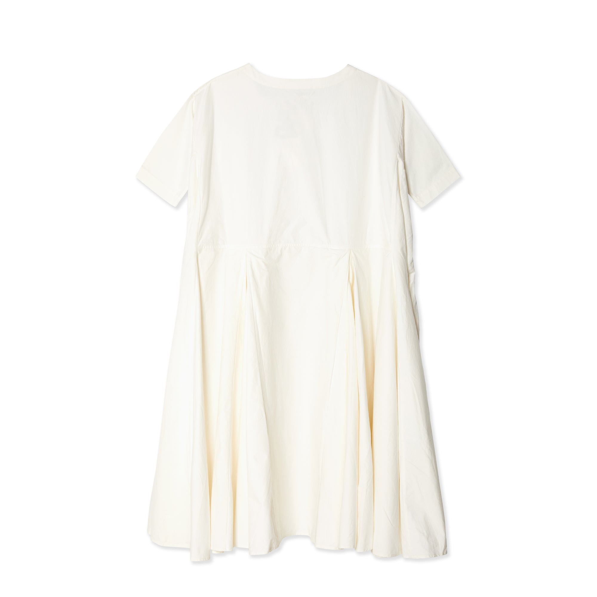 Egg Trading - Women's Pleated Dress - (White) view 2