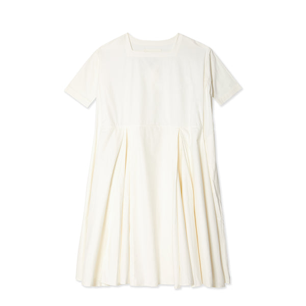 Egg Trading - Women's Pleated Dress - (White)