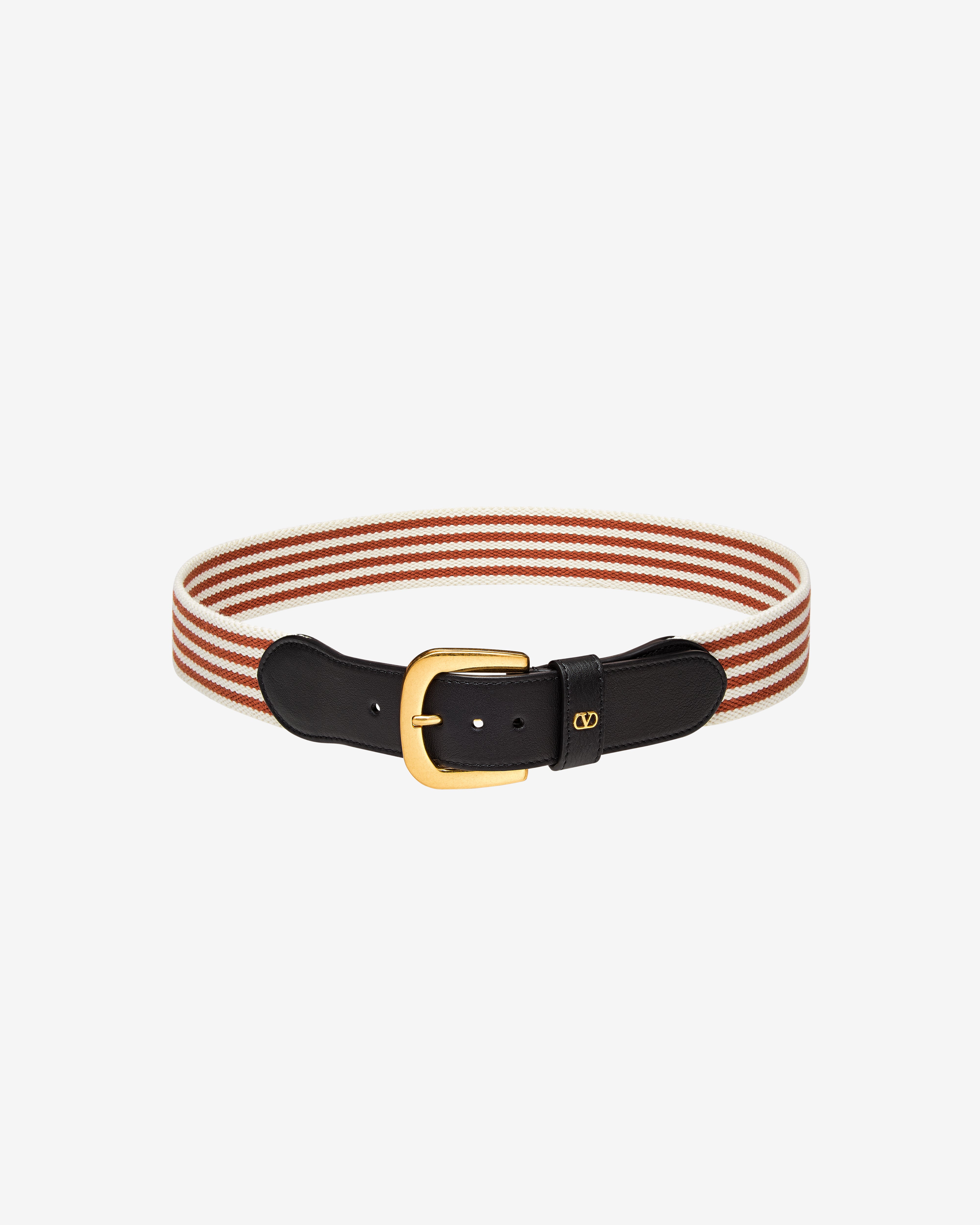 Valentino: Men's VLogo Signature Belt (White) | DSMNY E-SHOP Valentino: Men's VLogo Signature Belt (White) | DSMNY E-SHOP