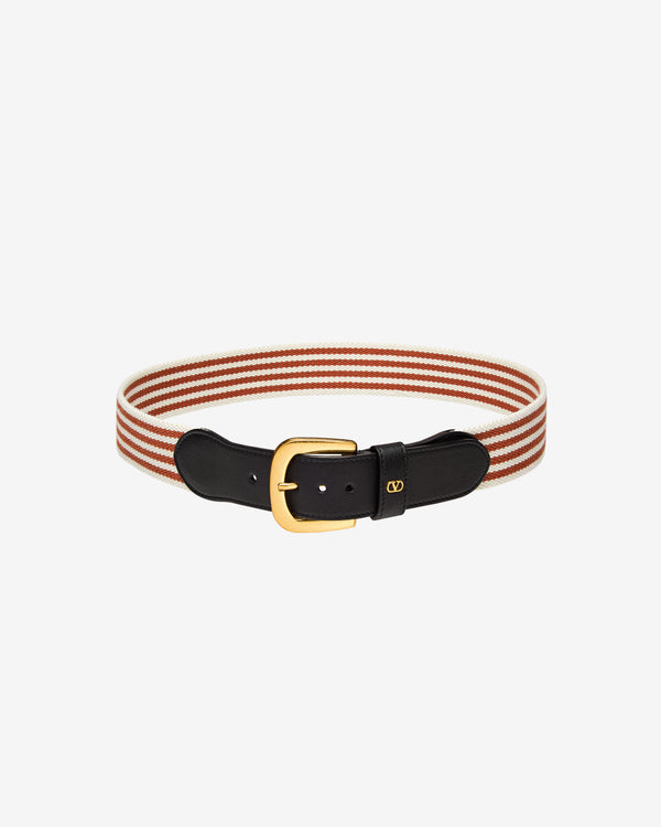 Valentino - Men's VLogo Signature Belt - (White)