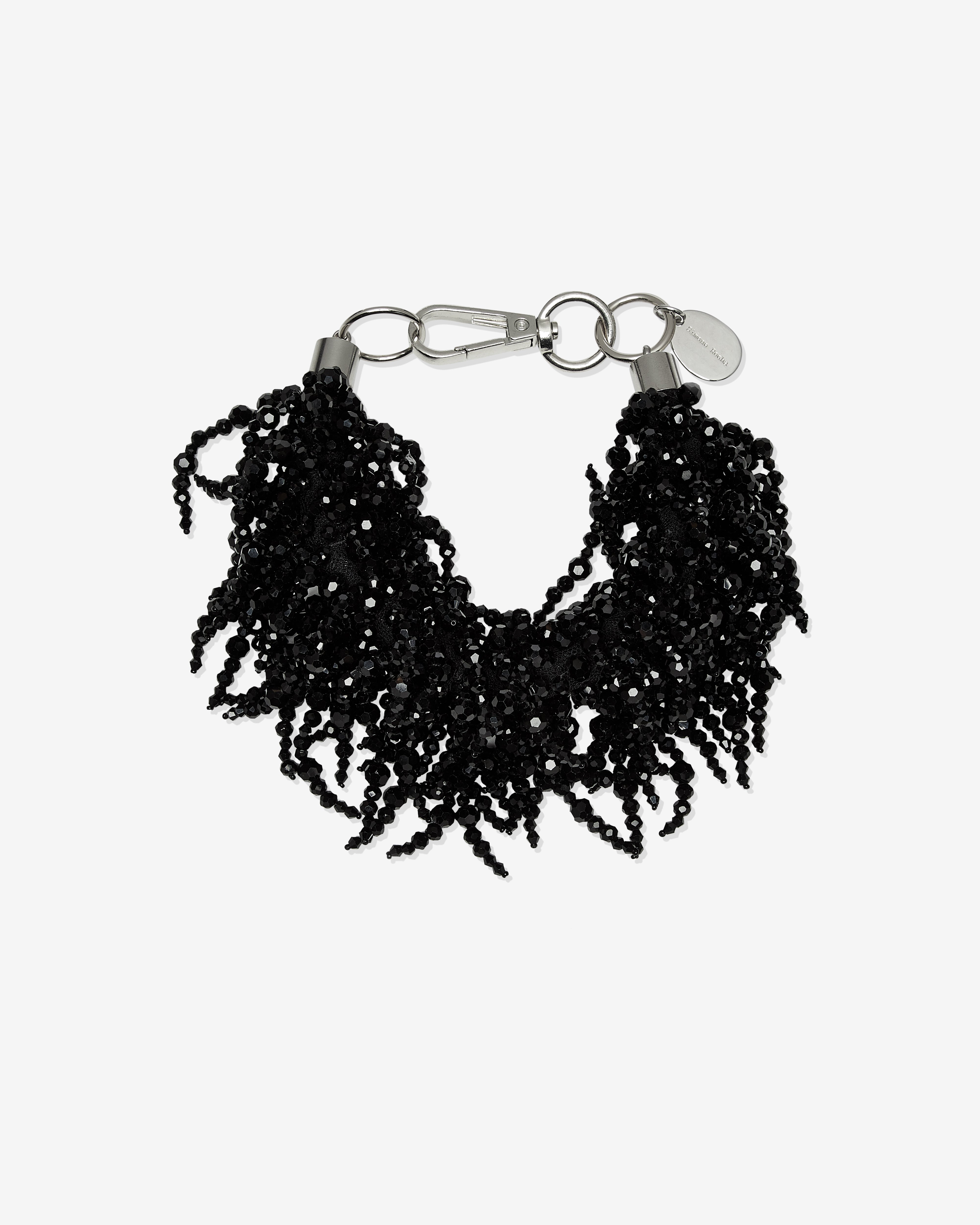 Simone Rocha: Women's Cascading Crystal Bracelet (Jet) | DSMNY E-SHOP