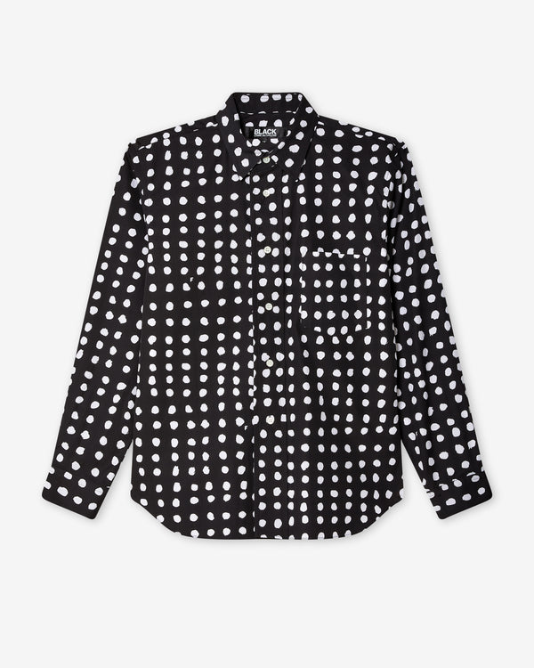 Black Comme des Garçons - Filip Pagowski Polka Dot Shirt - (Black)