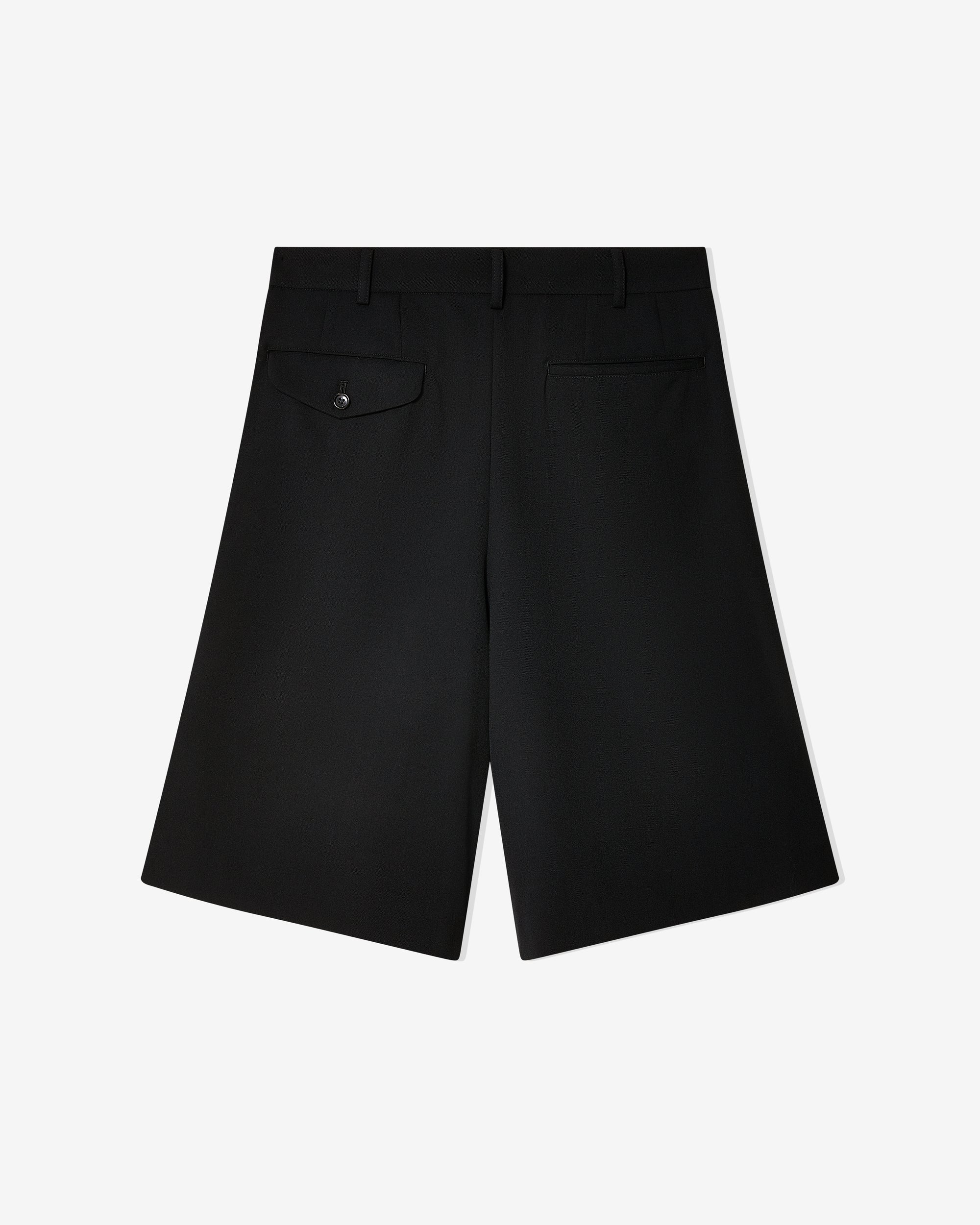 Fashion Comme Des Garcons Japan Online Store Ny Black Comme Des Garçons: Knee Length Shorts (Black) DSMNY E-SHOP